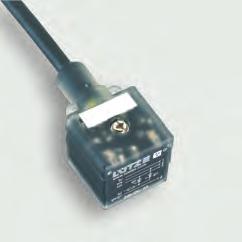 Design A (18 mm) PUR termination cable Pressure switch / fill level monitor 0, PE at the cable entry point 709772 LDS-A-9772 5,0m PUR 10 709771 LDS-A-9771 10,0m PUR 10 180 ; PE across from the cable