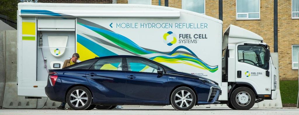 Hydrogen Refueling Infrastructure Revolve has worked with Fuel Cell Systems to design develop & build the FCS Mobile refuelling Station The first of its kind in the world, this mobile Refueller is