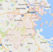 entire City of Boston 316x larger area