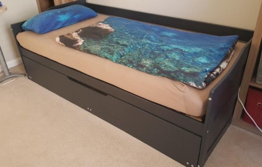 desired Boy s Bed, European Design, with duckboards FBB 200cm x