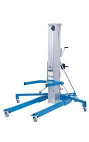 Lifts up to 2.5tonne for easy shifting of standard pallets on hard surfaces.