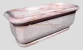 $4100 Evening Cloud Red Marble 76 L x 38 W x 28 H ABS-005 $3100 BJ