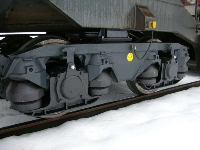 Talbot the DRRS bogie uses double rubber torroidal ring springs with