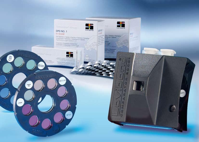 Tintometer -Group Highlights More than 400 different test discs are available