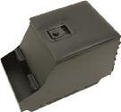 this lockable cubby box keeps valuables secure and from prying eyes.