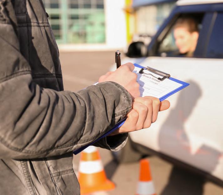 Road Skills Test Taking a driving test is necessary in order for the DMV to determine your driving skills level. You have to take a driving test before getting your first Virginia driver s license.