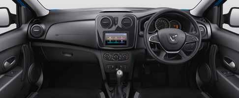 A comfortable space The Logan MCV Stepway MY18 isn t just better on the outside.