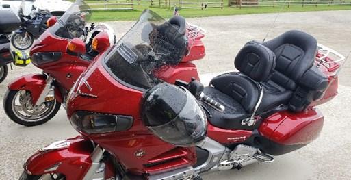 (The demise of his 2012 Gold Wing Two of the Club s long-term members are probably most recognized by the motorcycles they ride essentially matching red Honda Gold Wings and their annual high miler