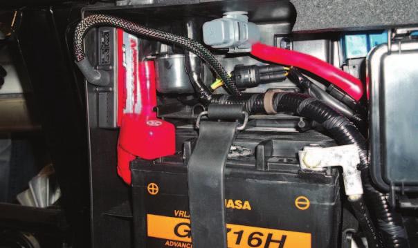 C 3 Install the PCV in the electrical box using the supplied velcro (Fig. C).