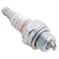 9. Spark plugs should be tightened into aluminum