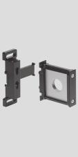 Accessories Mounting bracket MS6-WPM To connect the modules for wall mounting In combination with a port plate MS-AG for mounting an individual unit on a wall Speedy attachment and detachment For