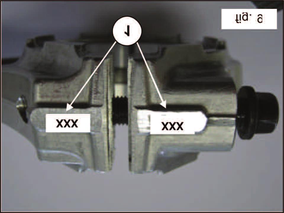 -Couple the con-rod caps to their shanks, referring to the numbering (fig. 9, 1). Note the correct assembly direction of the caps.