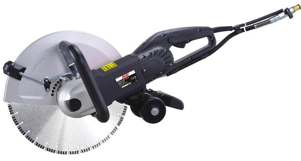 C14 CONCRETE SAW 355mm handheld wet or dry diamond saw with 2800W motor for