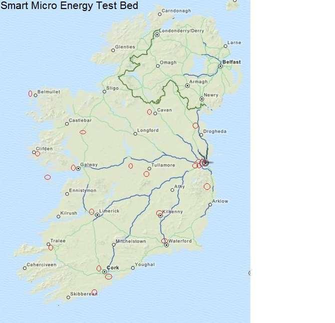 Early Cellular Smart Grid Replication of Smart Grid Test Bed into 30 additional locations across Ireland.