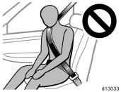 Improperly seated and/or restrained infants and children can be killed or seriously injured by the deploying airbags.