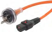 5mm² Orange Capture ACL31715OR-3 $36.70 IEC C19 LOCK TO C19 LOCKING SOCKET TO PLUG 1.0M 1.5mm² IEC157-1 $11.90 $10.71 2.0M 1.5mm² IEC157-2 $15.
