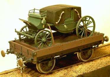 SER/LBSCR 1842-1905 HORSEBOX WITHOUT GROOM S COMPARTMENT. HB42 Complete kit to make these strange little vehicles, almost as wide as long. (A sugar-cube on wheels!