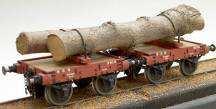 Timber Trucks: TT60 Sold as a pair, these two timber trucks are some of the earliest used on the SER, dating from 1859. With a body length of only 10 feet, they are distinctively tiny.