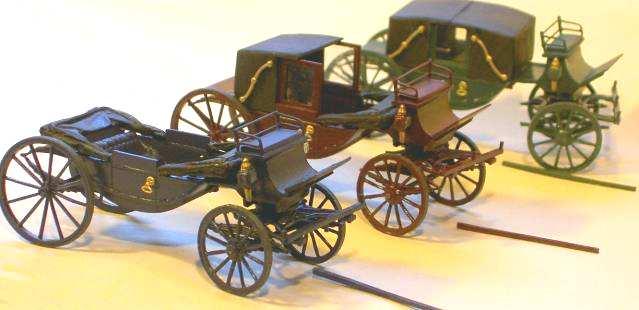 ROAD VEHICLES 19 th Century Landau The same kit as sold with the carriage truck.
