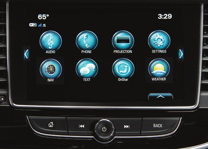 INFOTAINMENT SYSTEM Refer to your Owner's Manual for important information about using the infotainment system while driving.