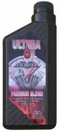 103C116 Ultima 80W90 Gear Lube Ultima Racing 20W50 Full Synthetic Ultima Racing 20W50 motor oil is a full synthetic olefin-ester based oil specifically engineered to provide protection during extreme