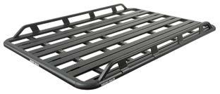 Rhino-Rack s best selling platform roof rack Low clearance Easy assembly Black powder coated finish and corrosion resistant Most versatile platform on the market Cross bars built in Optional rail