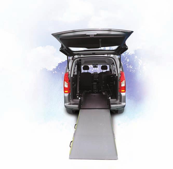 VEHICLE DIMENSIONS The Blaze s lowered floor provides a generous minimum headroom of 54 inches.