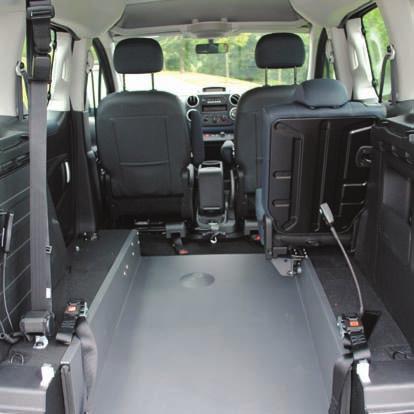 With an entry height of 55 inches and a ramp width of 31 inches the Blaze will comfortably accommodate most wheelchairs.