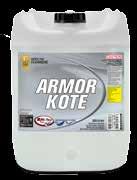 CLEANING DETERGENTS ARMOR KOTE Hi-Tec Armor Kote is a leather and vinyl protector, when applied to vinyl, leather and rubber surfaces it will produce a gloss leaving the surface looking as new.