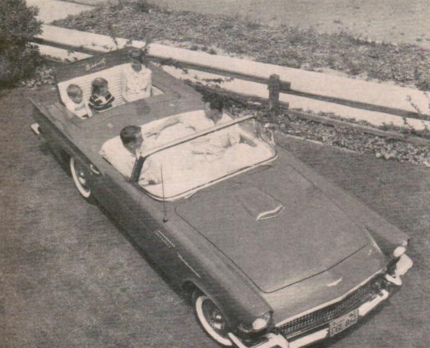 The seating arrangement of the 1958 Thunderbird is not known, but it is highly unlikely that it will be in the form of a rumble seat.