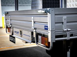 Tray comparison Vehicle guide Features Deluxe Ultimate Aluminium construction body check check Heavy duty 2.