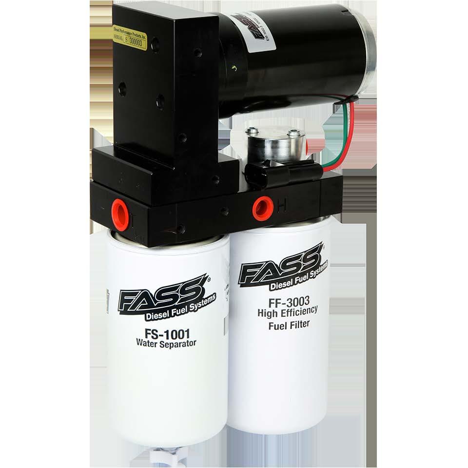 STEP 5: REVIEW INSTALLATION To assist with priming your FASS pump crack the FF-3003.