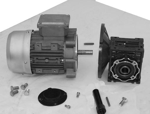 Detach motor (Figure 9, item ) from gear reducer (Figure 9, item 3).