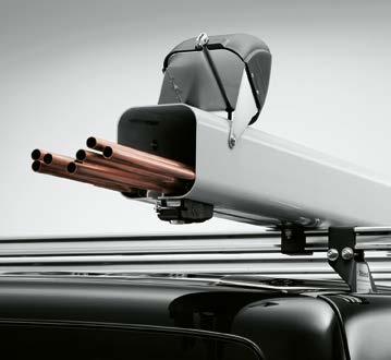 PIPE HOLDER FOR ROOF RACK ALUCA offers two different pipe holder systems Aluminium