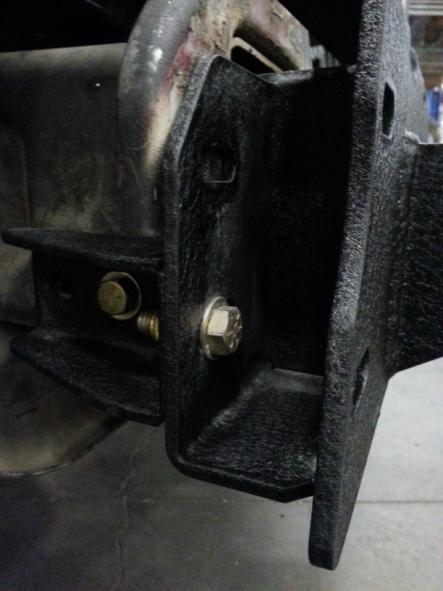 Step 9: Install the crush sleeves (90-8338) into the winch mounting plate (93-9656) mounts. (Fig E) 93-9656 Winch Mounting Plate Fig.