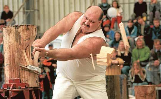 He has won the Australian Axeman of the Year a record breaking nine times in a row. In 1990 David was awarded Axeman of the Decade - the accolades just keep coming.