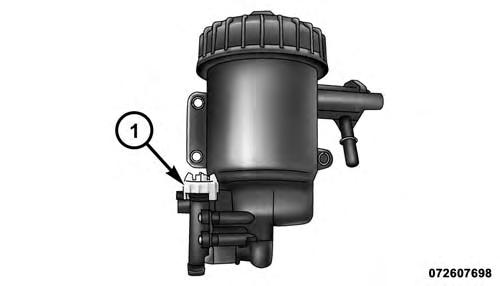 Engine Mounted Fuel Filter Replacement NOTE: Using a fuel filter that does not meet the manufacturer s filtration and water separating requirements can severely impact fuel system life and