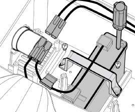 If you do not need to replace the gear box, please proceed to step 9. 5. Unscrew the screws on the seat with a screwdriver and remove the seat. 6.