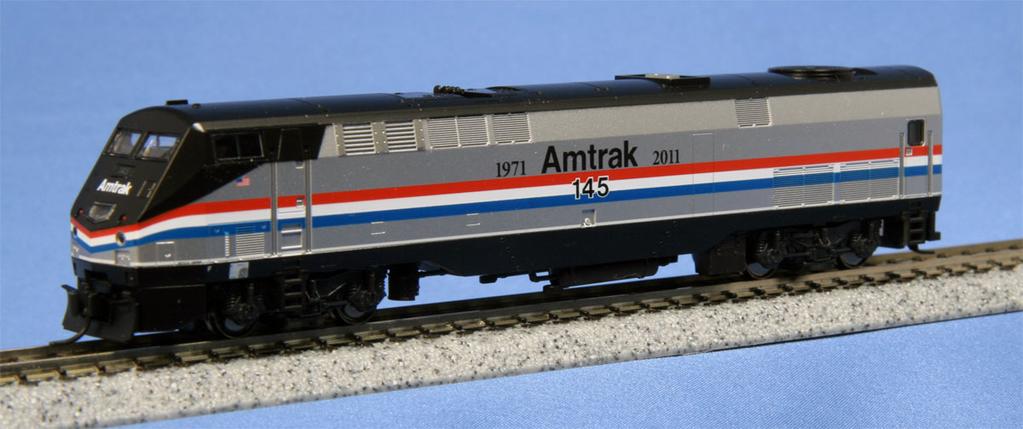 Representing Amtrak s appearance through its different eras, each paint scheme carries a reminder of the many faces