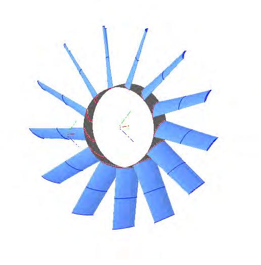 Figure 20: Rotor (left) and Stator (right) Blade Profiles