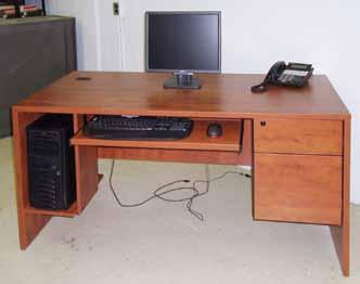 Desks & Workstations Computer Desk BEL 3307-3111 Rugged Canadian-made desk with multiple features long