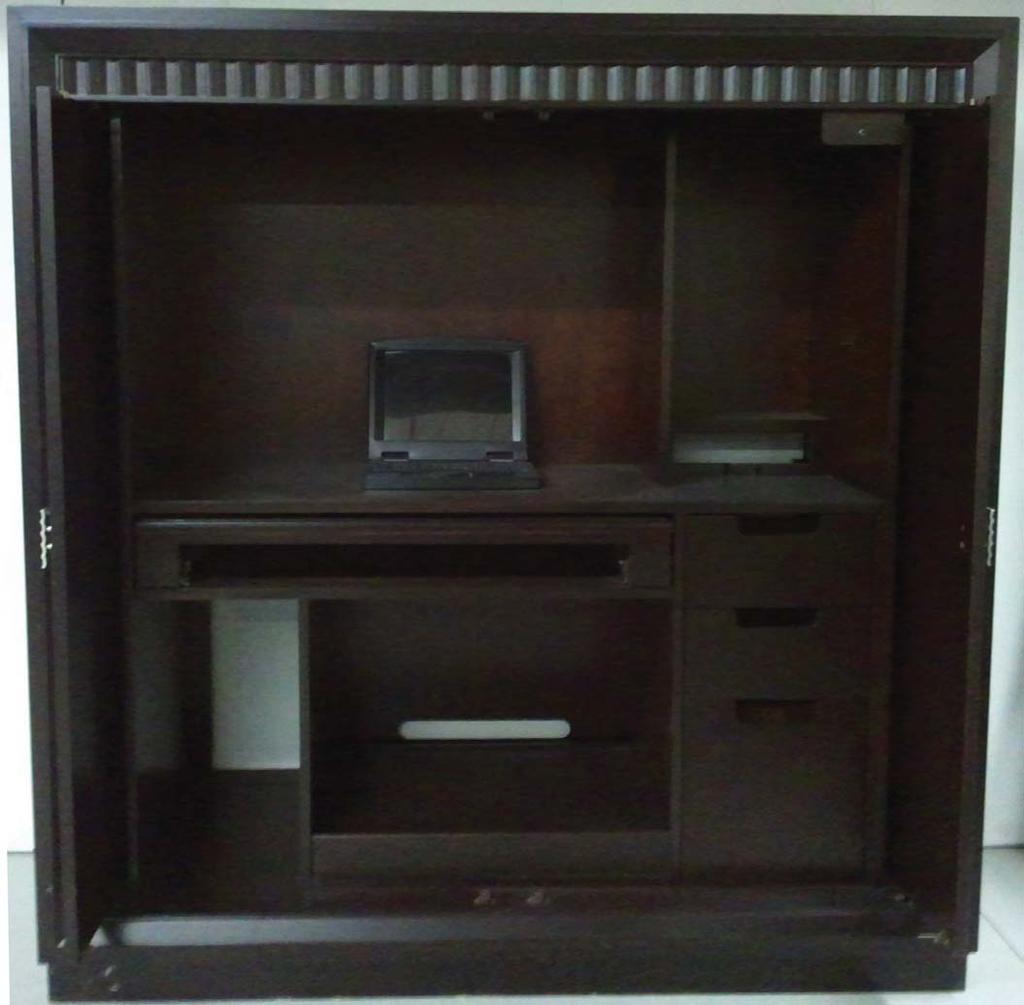 21-311 Workstation Armoire W 58 D 34 H 60 in.