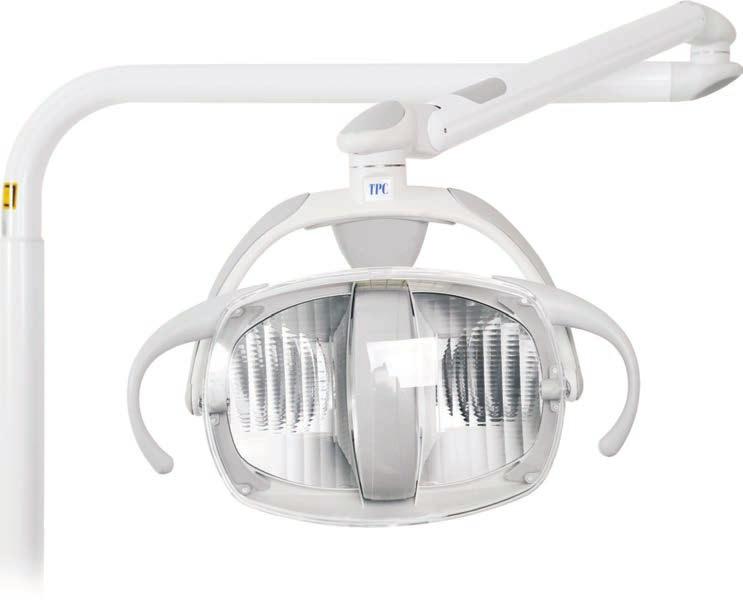 Radiant LED Operatory Light Model #R6101-LED 67" 51" Radiant light handles are removable and sterilizable Model R6301-LED- Ceiling mounted Radiant light.