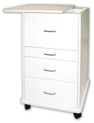 5" W x 19" D x 32" H solid top with pull handle amalgamator well drop leaf door 3 instrument drawers 1 storage drawer 1 year warranty shipping dimensions: 25" x