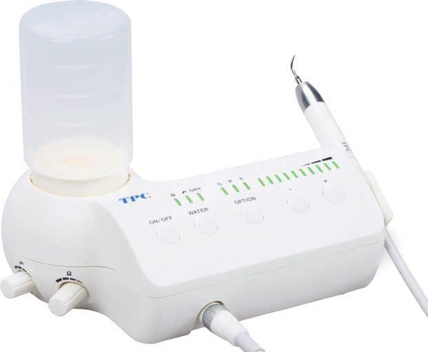 Advance 850LED LED Piezo Scaler w/bottle System A850-LED Standard Scaler Features Compact unit housing for easy placement anywhere in the operatory Extremely gentle on patient, causes little or no