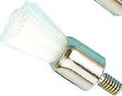 00 Latch type prophy brush cup shade / white pkg