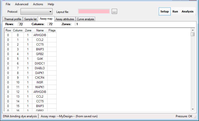 Figure 24. Assay map tab. By default, SmartChip Assay map files are stored in the following locations: 4.