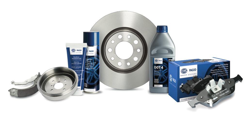 HELLA PAGID BRAKE SYSTEMS WIDE RANGE. PREMIUM QUALITY. HELLA PAGID is a leading supplier of innovative brake systems in the independent aftermarket.