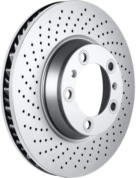 and consistent friction Less prone to warpage Quieter operation verses non high carbon rotors OE spec dimensions and