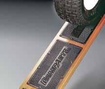 strap to wood ramp RAMP MATS Improve the traction of